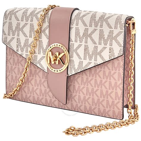 michael kors bag mk logo.